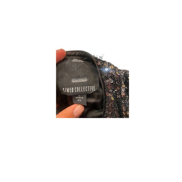 C/MEO COLLECTIVE Lustre Midi Sheath Dress Size 6 MSRP: $200 - Picture 8 of 8